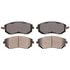 Advics AD0929 Disc Brake Pad Set ADVICS Ultra-Premium Ceramic Brake Pads