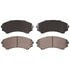 Advics AD0867 Disc Brake Pad Set ADVICS Ultra-Premium Ceramic Brake Pads