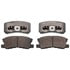 Advics AD0868 Disc Brake Pad Set ADVICS Ultra-Premium Ceramic Brake Pads