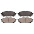 Advics AD1004 Disc Brake Pad Set ADVICS Ultra-Premium Ceramic Brake Pads
