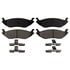 Advics AD0967 Disc Brake Pad Set ADVICS Ultra-Premium Ceramic Brake Pads