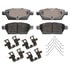 Advics AD1161 Disc Brake Pad Set ADVICS Ultra-Premium Ceramic Brake Pads