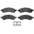 Advics AD1169 Disc Brake Pad Set ADVICS Ultra-Premium Ceramic Brake Pads