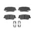 Advics AD1284 Disc Brake Pad Set ADVICS Ultra-Premium Ceramic Brake Pads