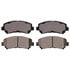 Advics AD1338 Disc Brake Pad Set ADVICS Ultra-Premium Ceramic Brake Pads