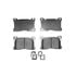 Advics AD1576 Disc Brake Pad Set ADVICS Ultra-Premium Ceramic Brake Pads