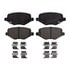 Advics AD1719 Disc Brake Pad Set ADVICS Ultra-Premium Ceramic Brake Pads
