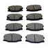Monroe DX734 Disc Brake Pad Set Dynamics Pad Set