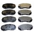 Monroe DX1265 Disc Brake Pad Set HDX1265
