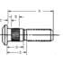 W1270 by ACCURIDE - M22x1.5 x 4.50 - Wheel Bolt (Gunite)