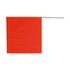Ancra 49893-13 Safety Flag Safety Flag - 18 in. x 18 in., Fluorescent Orange Mesh, with Wooden Dowel Rod