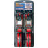 Ancra 95001 Cambuckle Tie Down Strap - 96" L x 1" W, for 400 lbs. WLL, with Vinyl S-Hooks