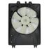 Global Parts Distributors 2811999 Engine Cooling Fan Assembly gpd Electric Cooling Fan 2811999