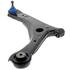 Mevotech CMS251001 Suspension Control Arm and Ball Joint Assembly Control Arm and Ball Join