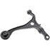 Mevotech CMS601273 Suspension Control Arm Suspension Control Arm - Front, RH, Lower, Stamped Steel, Adjustable