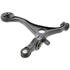 Mevotech CMS601273 Suspension Control Arm Suspension Control Arm - Front, RH, Lower, Stamped Steel, Adjustable