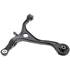 Mevotech CMS601273 Suspension Control Arm Suspension Control Arm - Front, RH, Lower, Stamped Steel, Adjustable