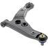 Mevotech CMS80122 Suspension Control Arm and Ball Joint Assembly Control Arm and Ball Join