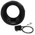 104013 by TRUCK-LITE - 10 Series Lighting Grommet - Open Back, Black PVC, For 10 Series and 2.5 in. Lights