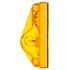 22004Y3 by TRUCK-LITE - 22 Series Turn Signal Light - Incandescent, Yellow Rectangular Lens, 1 Bulb, 2 Screw, 12V