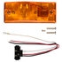 22004Y3 by TRUCK-LITE - 22 Series Turn Signal Light - Incandescent, Yellow Rectangular Lens, 1 Bulb, 2 Screw, 12V