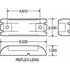 21051Y3 by TRUCK-LITE - 21 Series Marker Clearance Light - LED, Fit 'N Forget M/C Lamp Connection, 12v