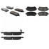 Centric 301.14540 Disc Brake Pad Set Centric Premium Ceramic Brake Pads with Shims and Hardware