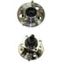 407.62025 by CENTRIC - Centric Premium Hub and Bearing Assembly; With Integral ABS