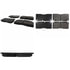 Centric 106.10270 Disc Brake Pad Set Posi Quiet Extended Wear Brake Pads with Shims