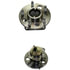 Centric 407.62011 Wheel Bearing and Hub Assembly Centric Premium Hub and Bearing Assembly, With Integral ABS