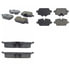 301.12260 by CENTRIC - Centric Premium Ceramic Brake Pads with Shims and Hardware