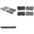 301.14200 by CENTRIC - Centric Premium Ceramic Brake Pads with Shims and Hardware