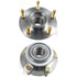 Centric 406.61003 Wheel Bearing and Hub Assembly Centric Premium Hub and Bearing Assembly; With ABS Tone Ring
