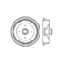 123.33006 by CENTRIC - C-Tek Standard Brake Drum