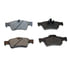 087-1845 by BECK ARNLEY - SEMI-MET BRAKE PADS