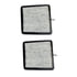 042-2102 by BECK ARNLEY - CABIN AIR FILTER PAIR