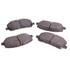 082-1658 by BECK ARNLEY - PREMIUM BRAKE PADS