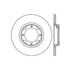 Centric 120.44003 Daytime Running Light Bulb Premium Brake Rotor
