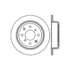 Centric 125.40017 Disc Brake Rotor Centric Premium High Carbon Alloy Brake Rotor