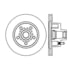 Centric 120.63010 Disc Brake Rotor and Hub Assembly Premium Brake Rotor