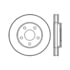 121.62036 by CENTRIC - Standard Brake Rotor