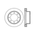 Centric 125.65086 Disc Brake Rotor Centric Premium High Carbon Alloy Brake Rotor