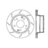 Centric 128.37017 Disc Brake Rotor Premium OE Style Drilled Brake Rotor