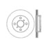 Centric 120.44116 Disc Brake Rotor Centric Premium Brake Rotor
