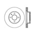 Centric 120.61065 Disc Brake Rotor Premium Brake Rotor