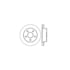 Centric 120.6705 Disc Brake Rotor Premium Brake Rotor