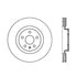 Centric 121.62108 Disc Brake Rotor C-Tek Standard Brake Rotor