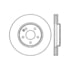 Centric 120.35060 Disc Brake Rotor Premium Brake Rotor