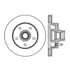 Centric 120.65036 Disc Brake Rotor and Hub Assembly Premium Brake Rotor