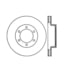 Centric 125.44129 Disc Brake Rotor Centric Premium High Carbon Alloy Brake Rotor